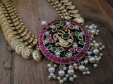 FINEST QUALITY TEMPLE NECKLACE WITH EARINGS