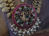 FINEST QUALITY TEMPLE NECKLACE WITH EARINGS