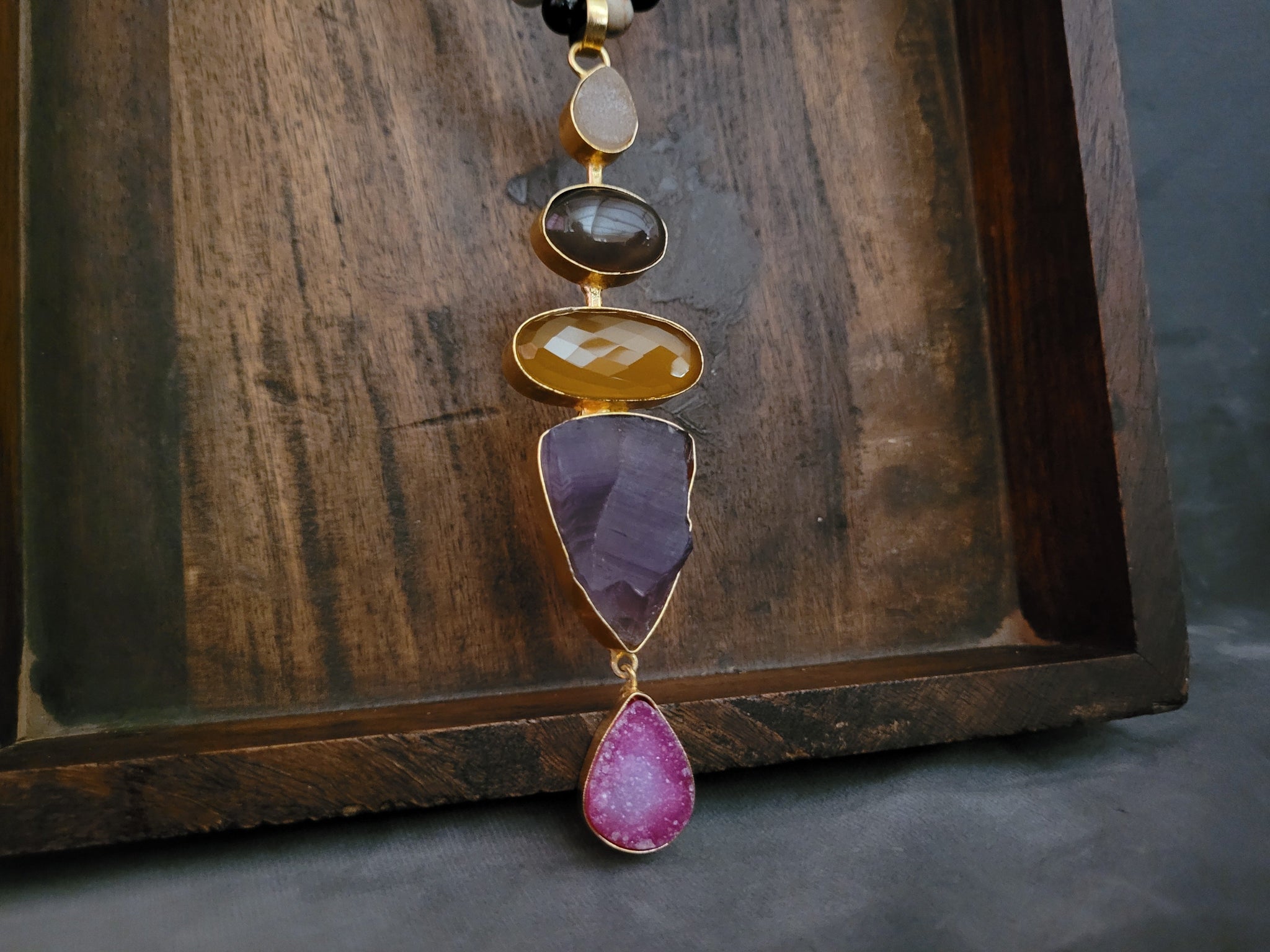 Amethyst Necklace - Raw – Elevated Calm