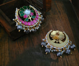 WEAR ME EXCLUSIVE FINEST QUALITY KUNDAN AND STONE CHOKER WITH EARRINGS