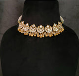 PAACHI KUNDAN CHOKER WITH EARRINGS
