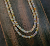 REAL OPAL TWO LAYER STRING