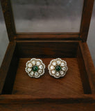 POLKI KUNDAN STUDS
