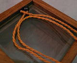 WEAR ME EXCLUSIVE MACRAME NECKPIECE WITH REAL TIGER EYE STONE