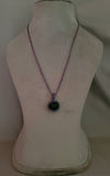 MACRAME NECKLACE WITH SEMI PRECIOUS STONE