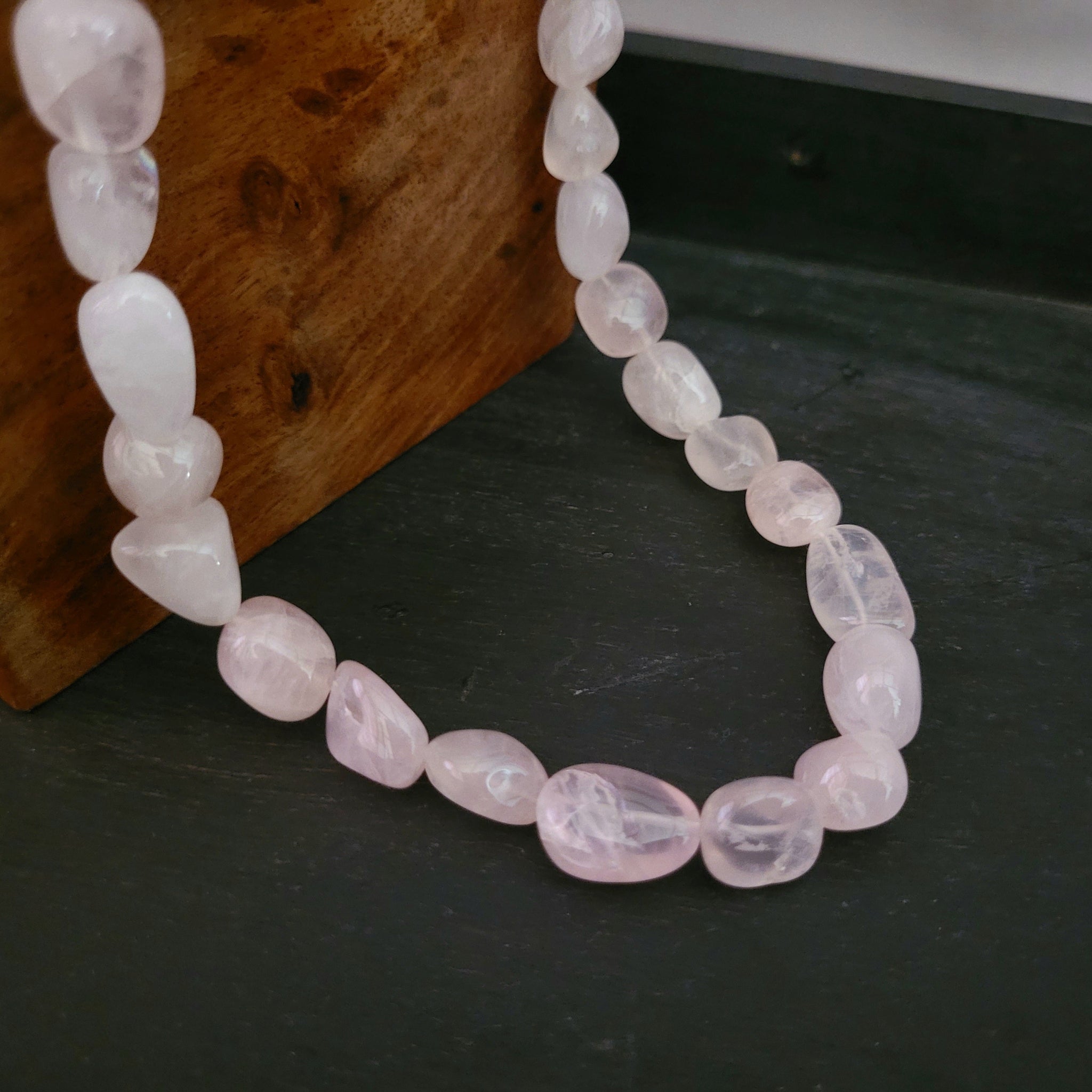 Rose Quartz Necklace - Uniquelan Jewelry